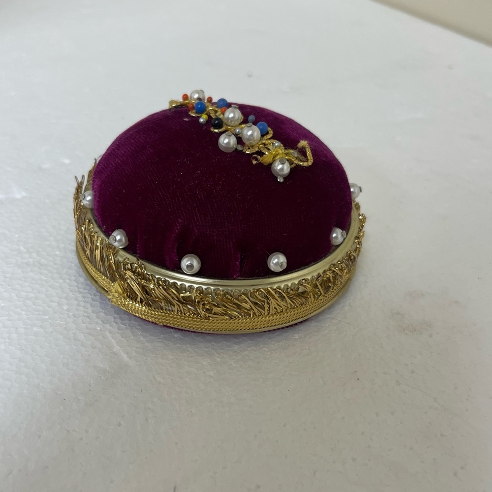 Vintage Ornate Pincushion